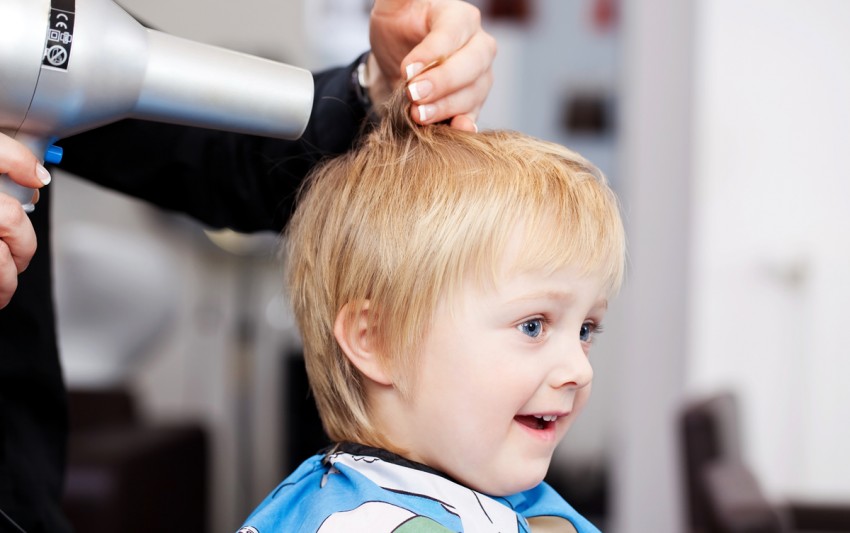 Kinder Haarschnitt